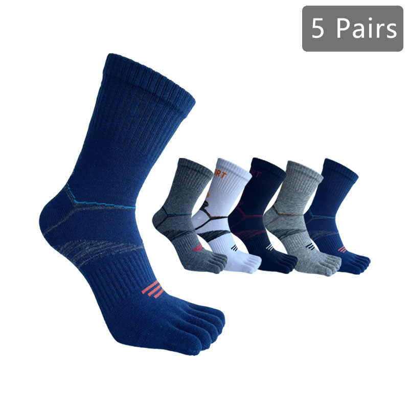 Outdoor Sport Dress - 1/5 Çift Atletik Spor Çorap Ayak