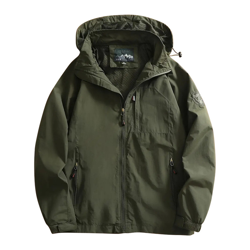 Outdoor Sport Waterproof Jacket - Sonbahar erkek Yürüyüş Su Geçirmez Ceketler