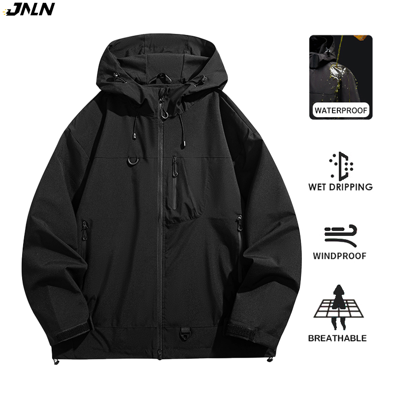 Outdoor Sport Waterproof Jacket - JNLN Unisex Su Geçirmez Rüzgarlık Açık