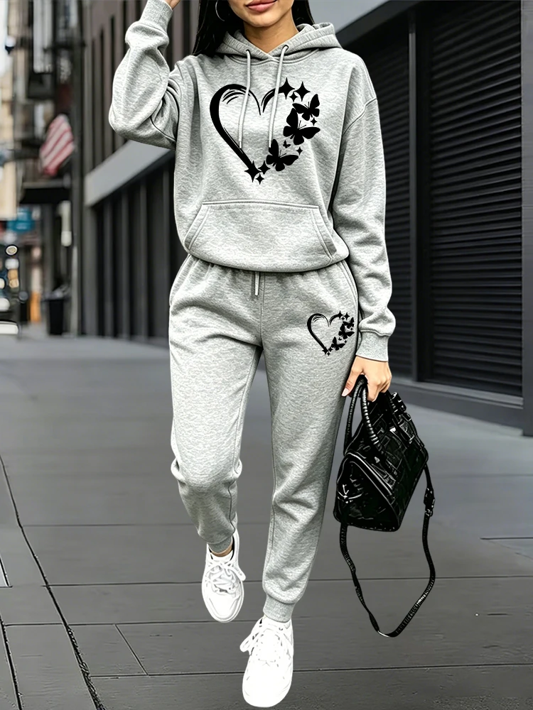 Outdoor Sports Outfit - 2026 Yeni Moda Kadın Eşofman Takımı
