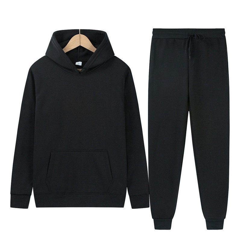 Outdoor Sports Outfit - Unisex Günlük Eşofman Takımı Kapüşonlu Üst
