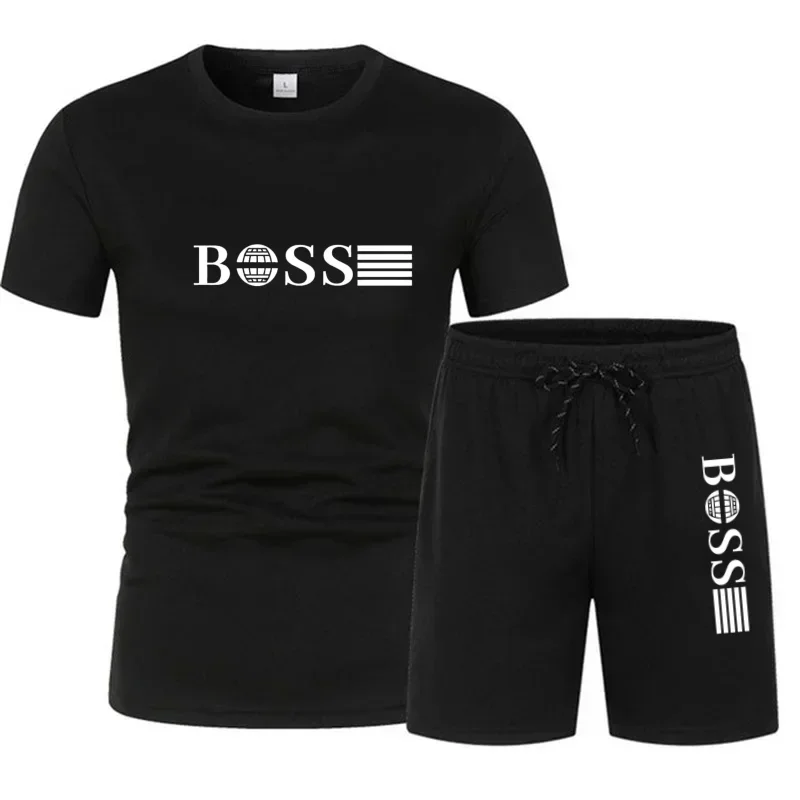 Outdoor Sports Outfit - Erkek yazlık spor kıyafeti, 2 parçalı