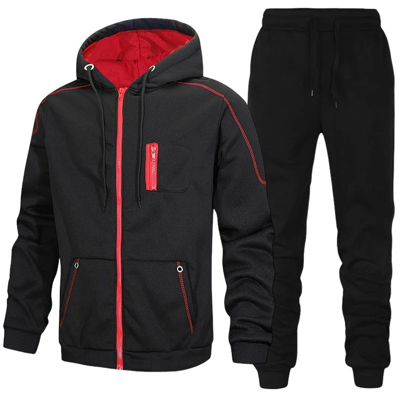 Outdoor Sports Outfit - Sonbahar Kış Günlük Rahat Sporcu Eşofman
