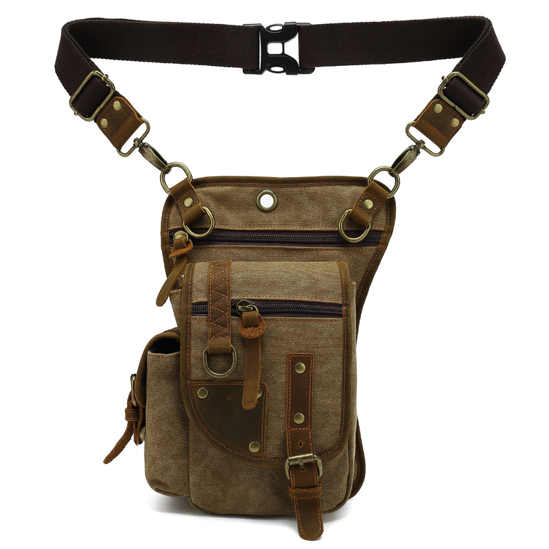 Outdoor Sport Bag - Erkekler kadınlar için tuval bacak çantası