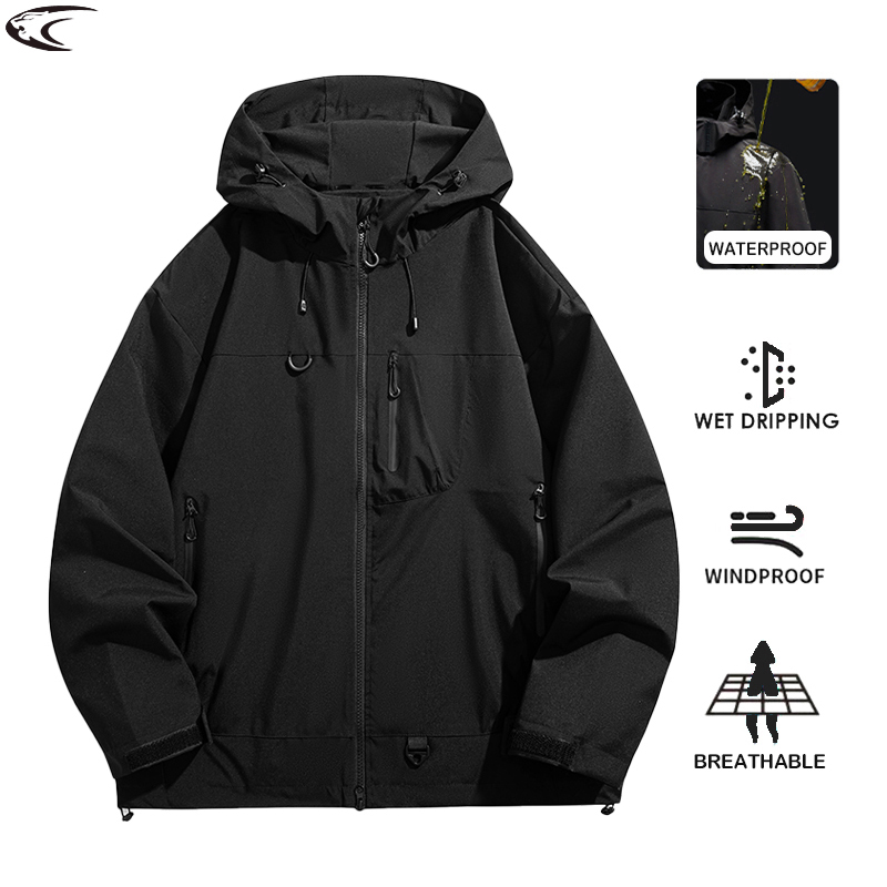 Outdoor Sport Waterproof Jacket - LNGXO Unisex Su Geçirmez Rüzgarlık Açık
