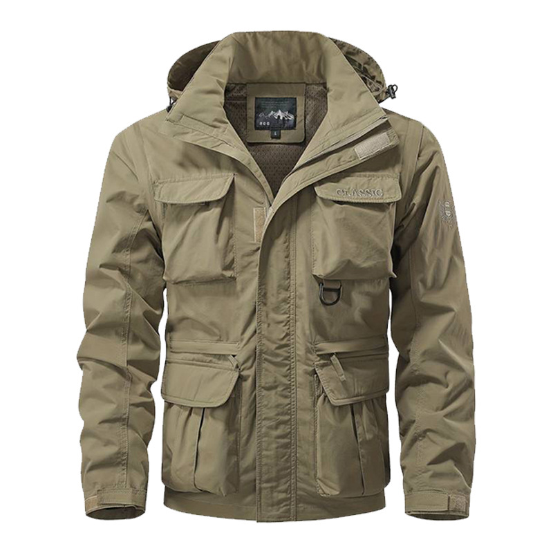 Çıkarılabilir Kapüşonlu Erkek  - Outdoor Sport Waterproof Jacket incelemesi ve fiyatı