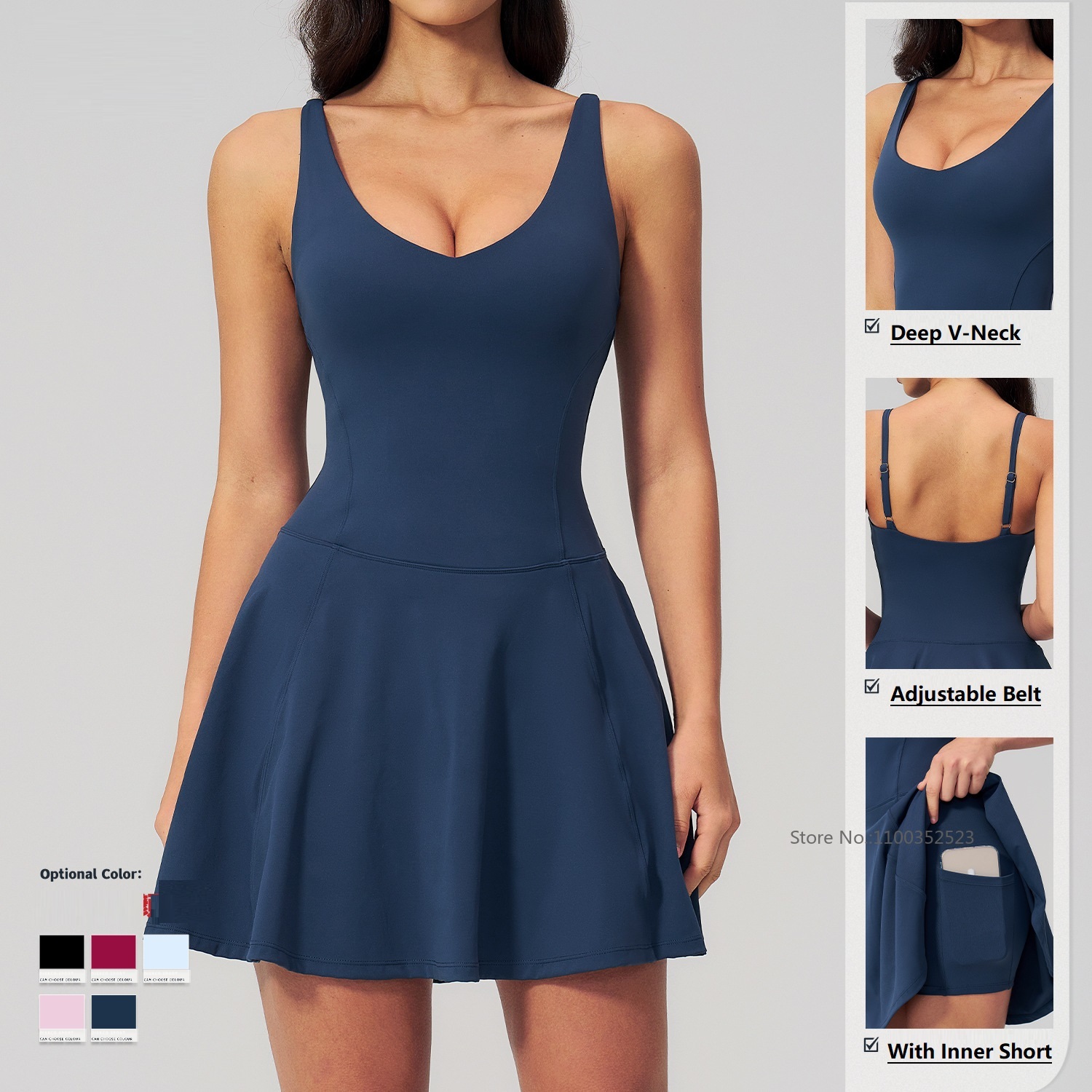 Kadınlar Hızlı Kuruyan Kolsuz  - Outdoor Sport Dress incelemesi ve fiyatı